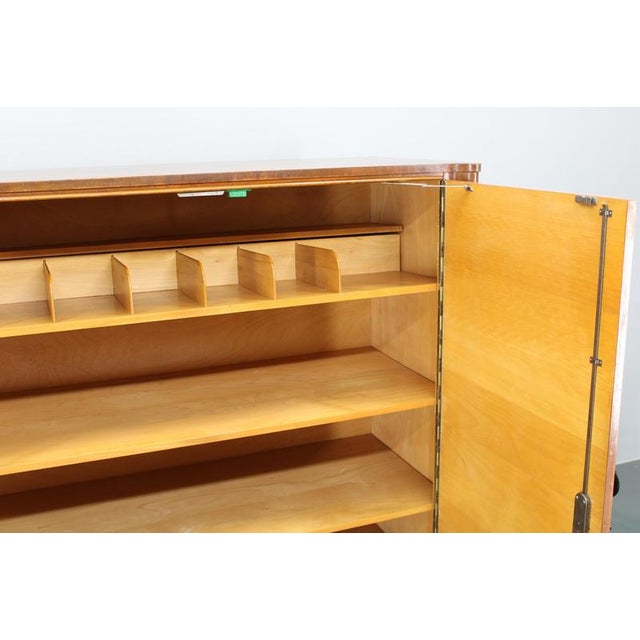 Storage Cabinet by Jindrich Halabala, Czechoslovakia, 1940s For Sale - Image 10 of 18