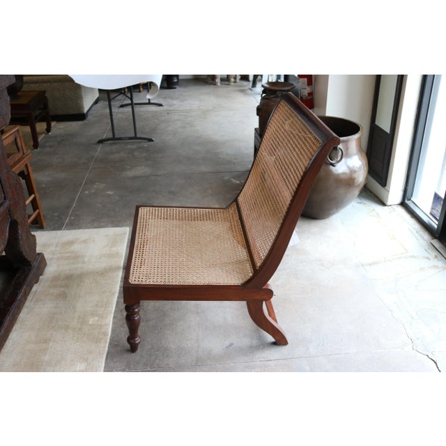 1920s 1920s Low Back Chair From India For Sale - Image 5 of 7