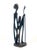 African Tribesman Bronze Statue For Sale - Image 15 of 15