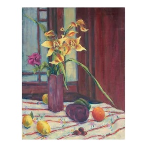 'Still Life of Orchids' by Carolyn Miller, Art Students League, Denver, Colorado
