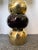 Contemporary Brass Murano Glass Atomo Lamps, Italy - a Pair For Sale - Image 10 of 11