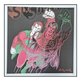 After Andy Warhol, Superman, 1980s, Lithograph For Sale