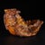 A striking Chinese carved horn brush washer (bitong), traditionally used by scholars for calligraphy and painting. The...
