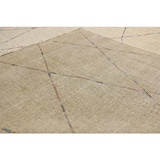 Textile Room Size Moroccan Style Gallery Rug - 12'05 X 19'08 For Sale - Image 7 of 10