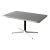 1990s Stainless Steel Industrial Dining Table/Desk For Sale