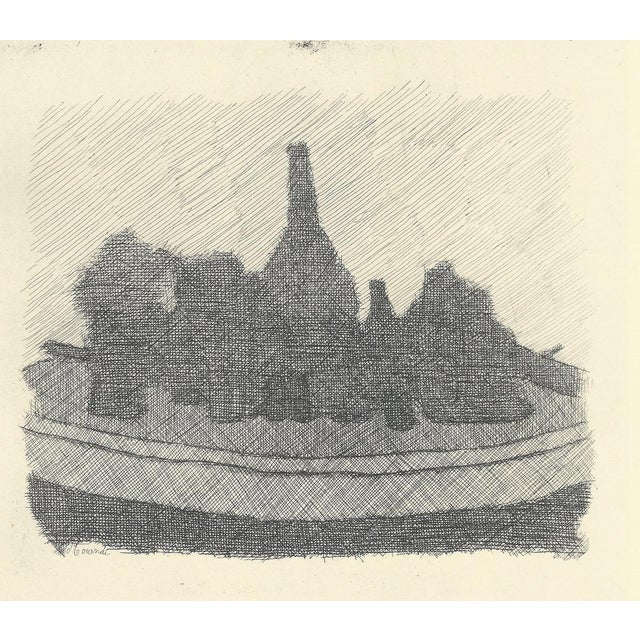 Giorgio Morandi (1890-1964) "Vari Oggetti su un Tavolo" (Various Objects on a Table) Lithograph on paper Year (conceived):...