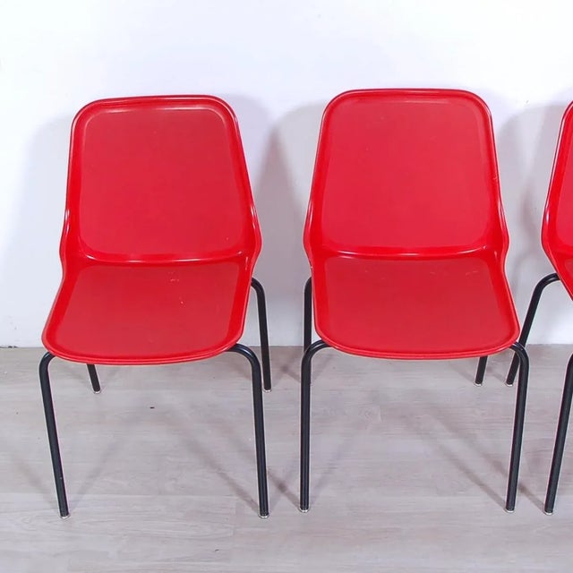 Dining Chairs from MIM, 1960s, Set of 4 For Sale - Image 6 of 11