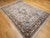 Late 20th Century Vintage Indian Silk Rug, Hand-Knotted, Floral Medallion Design, 6' x 9' For Sale - Image 5 of 18
