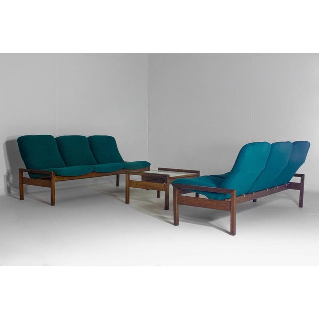 Mid-Century Living Room Set by Georges van Rijck for Beaufort, Belgium, 1960s, Set of 3 For Sale - Image 13 of 18