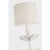 Julie Neill for Visual Comfort Signature Clementine 22" Tail Sconce in Plaster White with Linen Shade For Sale - Image 9 of 11