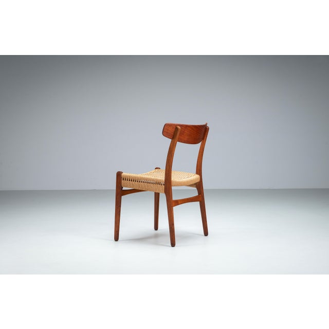 CH23 Dining Chairs by Hans J. Wegner for Carl Hansen & Søn, 1960s, Set of 4 For Sale - Image 10 of 17