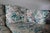 Textile Rare Vintage Floral Couch With Trapunto Embroidery From 1990s For Sale - Image 7 of 16