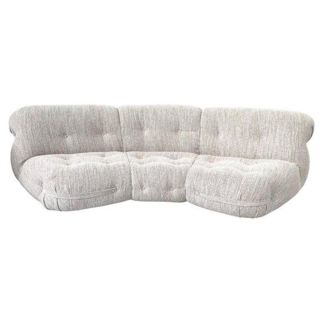 Modular Seating in Beige, Italy, 1970, Set of 4 For Sale - Image 3 of 6