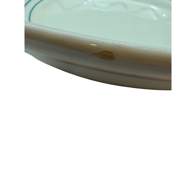 Late 20th Century Late 20th Century Ceramica Due Torri Italian Pasta Bowl For Sale - Image 5 of 6