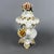 Vintage Porcelain Centerpiece Vase with Relief Flowers from Capodimonte, 1960s For Sale - Image 5 of 14