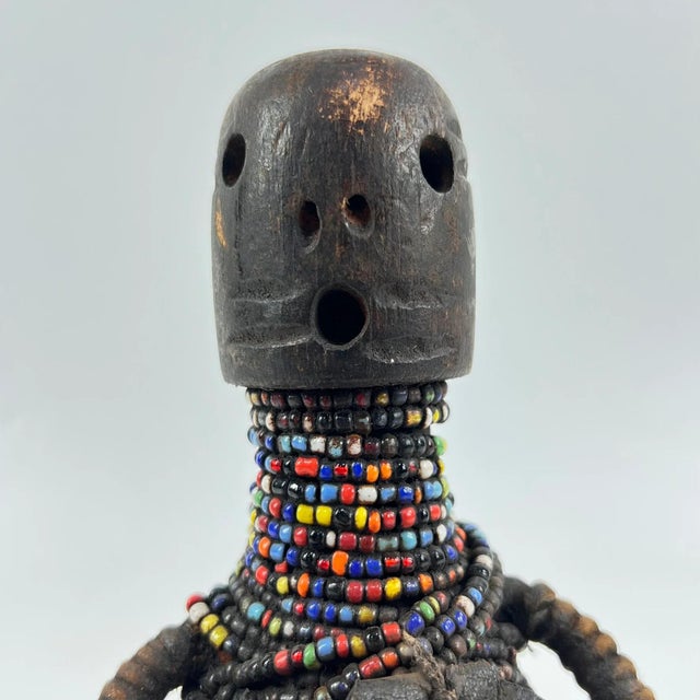 Namji fertility dolls, crafted by the Namji people of northern Cameroon, stand as a notable form of African art believed...