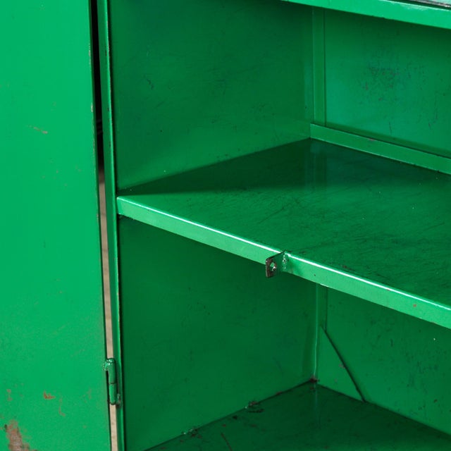 Industrial Iron Cabinet, 1960s For Sale - Image 6 of 17