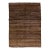 Modern Persian Gabbeh Handmade Brown Wool Rug For Sale