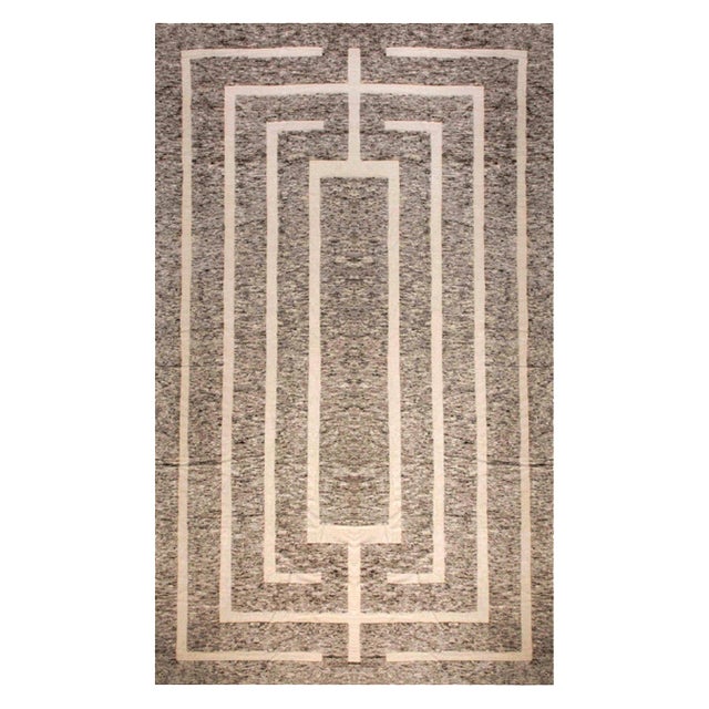 Modern Monumental Geometric Handmade Rug by Doris Leslie Blau For Sale