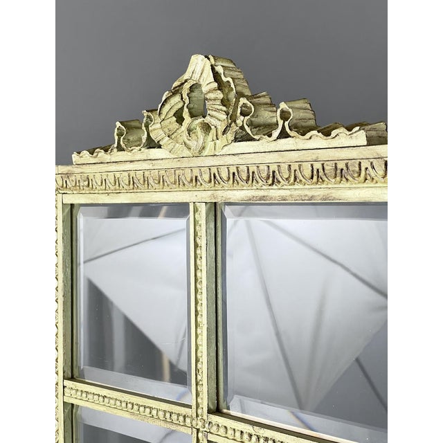 19th Century Louis XVI Style 5-Panel Screen For Sale - Image 9 of 12