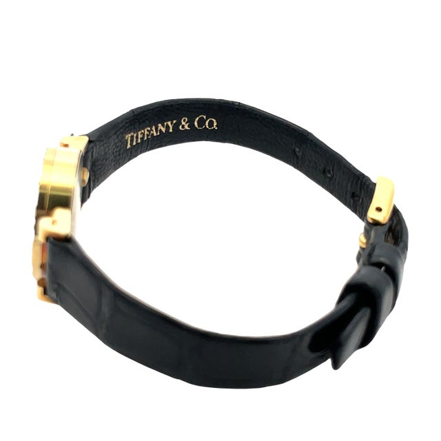 Tiffany and Co. Tiffany & Co. Atlas Ladies Wristwatch in 18k Yellow Gold - Swiss Quartz For Sale - Image 4 of 8