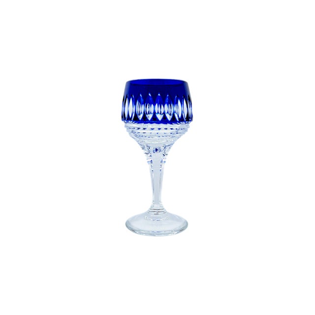 Add a touch of regal brilliance to your table with this stunning set of six crystal liqueur glasses, crafted in the...