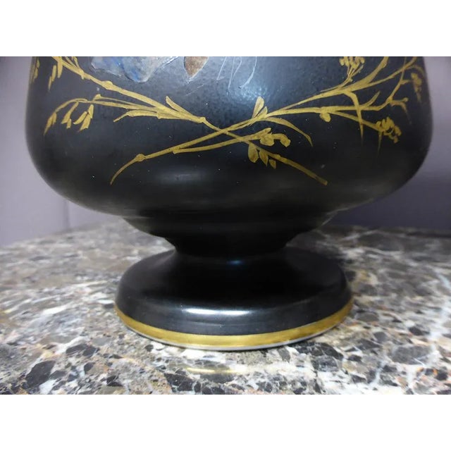 Antique French Porcelain Ceiling Lamps, Set of 2 For Sale - Image 3 of 13