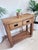 Vintage Country Oak Side Table, 1980 For Sale - Image 3 of 16