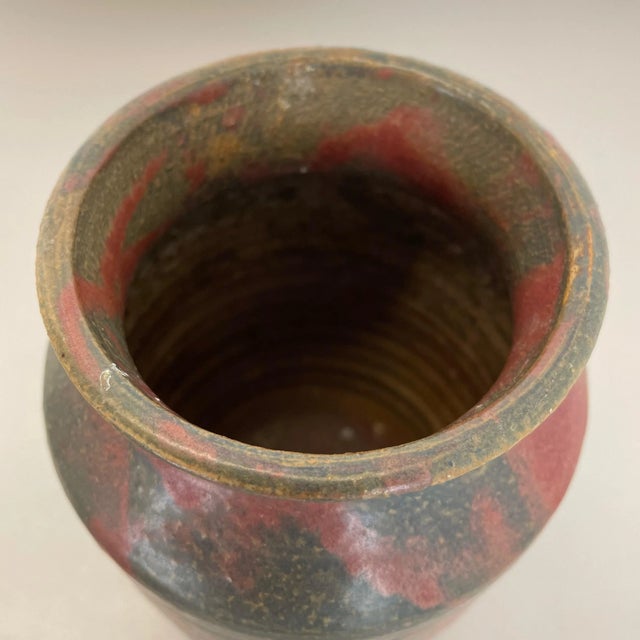 Ceramic Studio Pottery Vases from Elmar & Elke Kubicek, Germany, 1970s, Set of 3 For Sale - Image 14 of 18