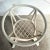 Boho Chic Beige Rattan Circular Glass Top Dining Table For Sale In Miami - Image 6 of 7