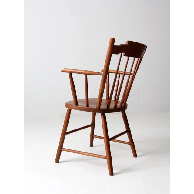 Brown Mid Century Conant Ball Dining Chair For Sale - Image 8 of 13