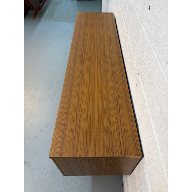 Wood Mid 20th Century Danish Style Teak Sideboard For Sale - Image 7 of 15
