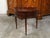 19th Century English Mahogany 19th Century Demi-Lune Console Table with Tambour Sliding Doors For Sale - Image 5 of 12