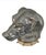 Victorian Antique Figural Dog Head Tobacco / Cigarette Box ~ Circa Late 19th Century For Sale - Image 3 of 10