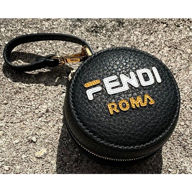 Early 21st Century Vintage Fendi Fila Mania Bag Charm With GHW For Sale - Image 5 of 13