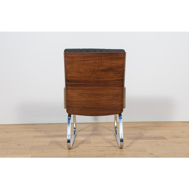 Chrome and Rosewood Chairs from Gordon Russell, United Kingdom, 1970s, Set of 4 For Sale - Image 13 of 18