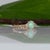 White Ethiopian Opal Cabochon Ring With Diamond Accents: Solid 14k Gold, Size 6.75 For Sale - Image 8 of 10