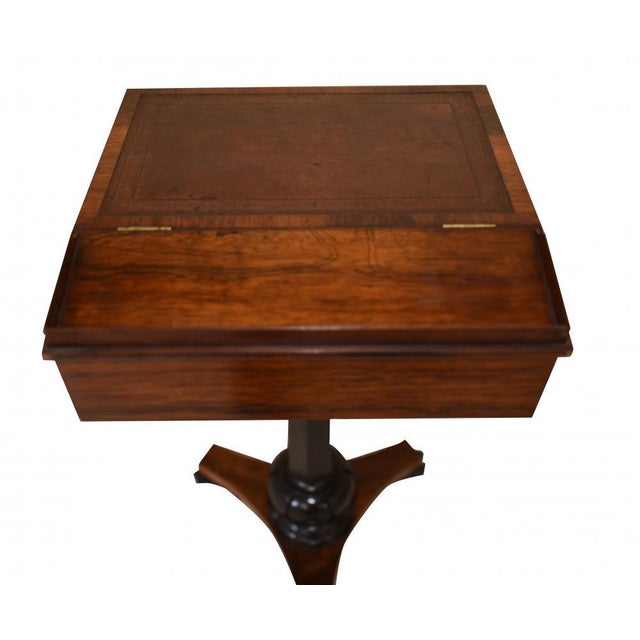 Brown Victorian Brown Students Desk For Sale - Image 8 of 15
