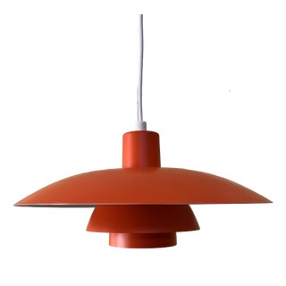 Red PH 4/3 Pendant Lamp by Poul Henningsen for Louis Poulsen, 1960s For Sale