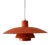 Red PH 4/3 Pendant Lamp by Poul Henningsen for Louis Poulsen, 1960s For Sale