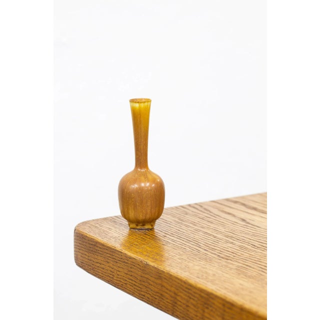 Gustavsberg Stoneware Vase by Berndt Friberg for Gustavsberg, 1950s For Sale - Image 4 of 5