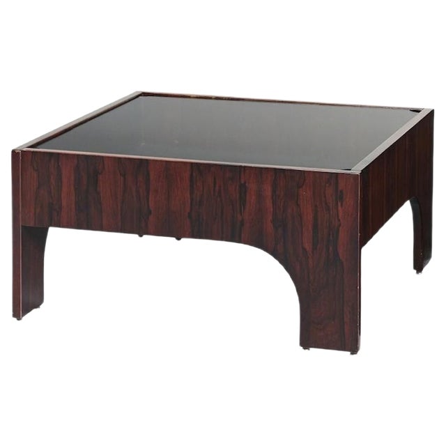 Rosewood Oriolo Coffee Table by Claudio Salocchi, Italy, 1960s For Sale