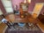 Early 20th Century Antique Solid Wood Dining Table – Seats 10–12 | Custom 48” Leaf For Sale - Image 5 of 15