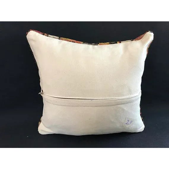 Decorative Vintage Pillow Cover For Sale - Image 4 of 8