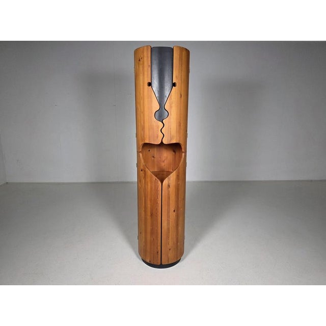 Cylindra Pine Object Passion Cabinet from Peter Opsvik, Norway, 1986 For Sale - Image 12 of 12