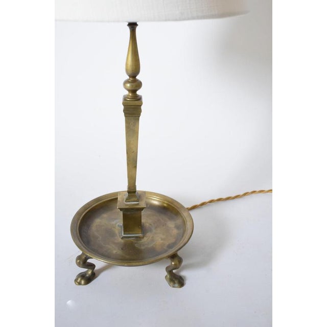 1960s Vintage Bronze Table Lamp, 1960s For Sale - Image 5 of 6