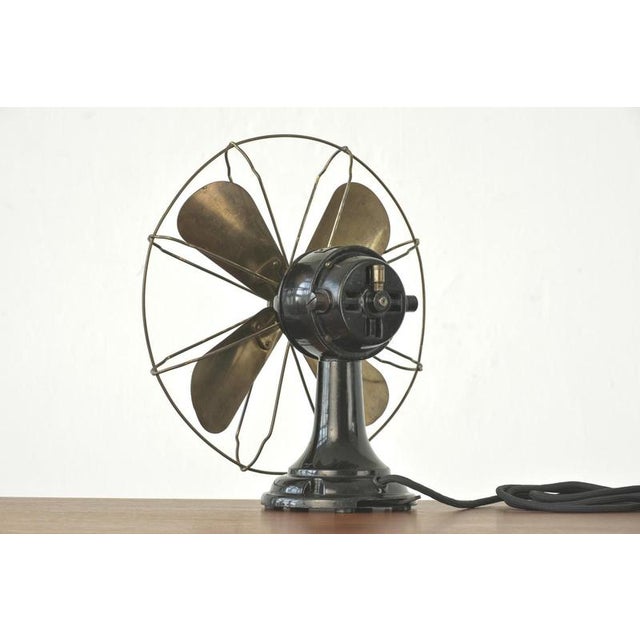 WT 22 Table Fan by Peter Behrens for AEG, Germany, 1909 For Sale - Image 5 of 14