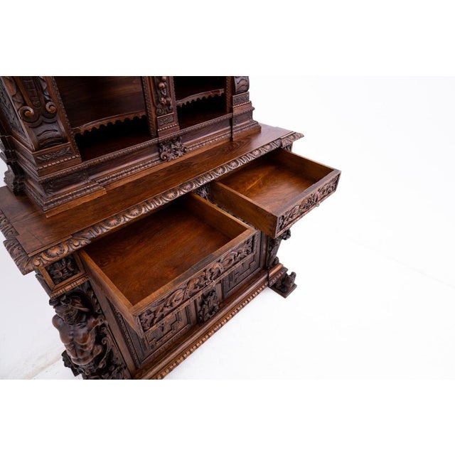 Antique French Cabinet, 1870 For Sale - Image 4 of 13