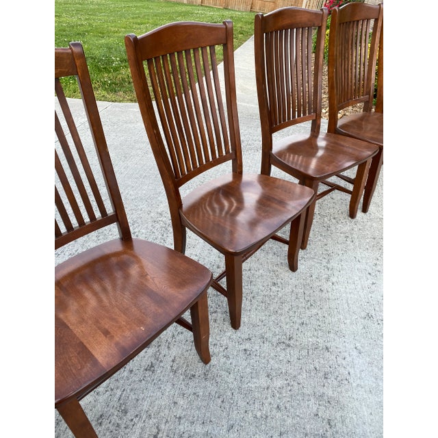 1990s 1990s Vintage Dining Chairs - Set of 6 For Sale - Image 5 of 8