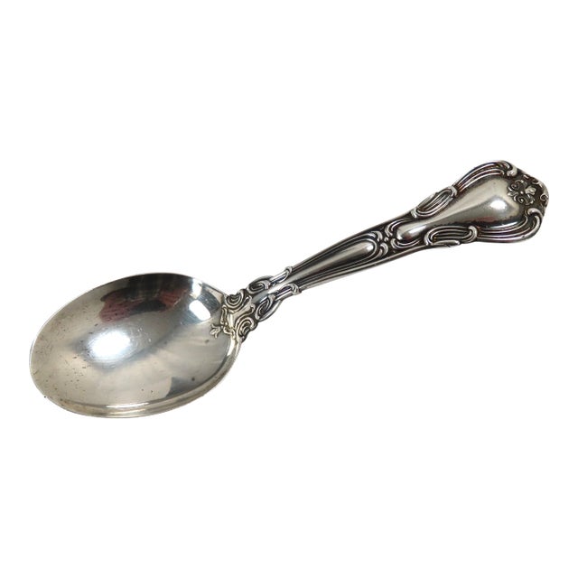 Antique Gorham Silver Co. Chantilly Pattern Sterling Silver Youth - Baby Spoon For Sale